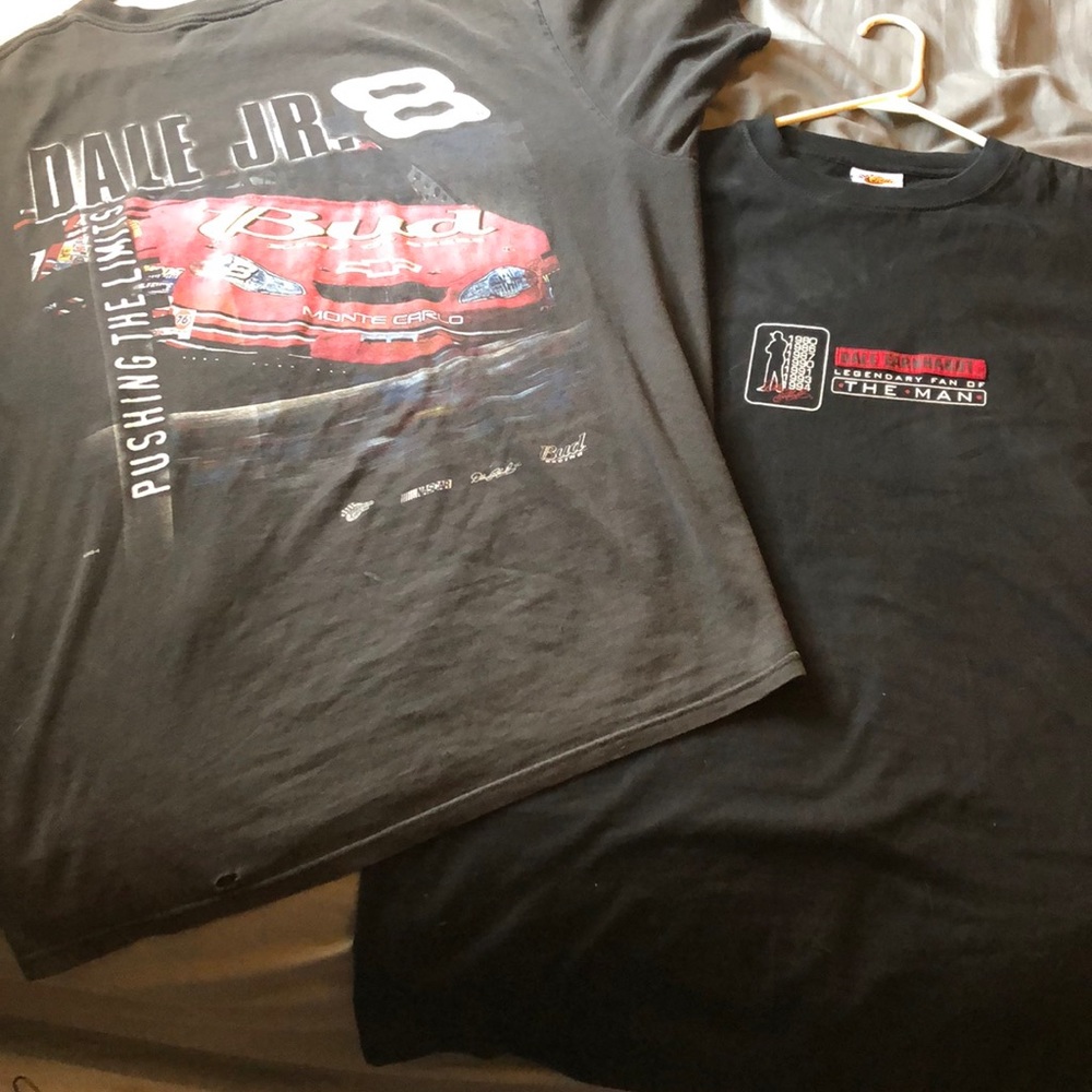 Vintage dale and dale jr racing tees